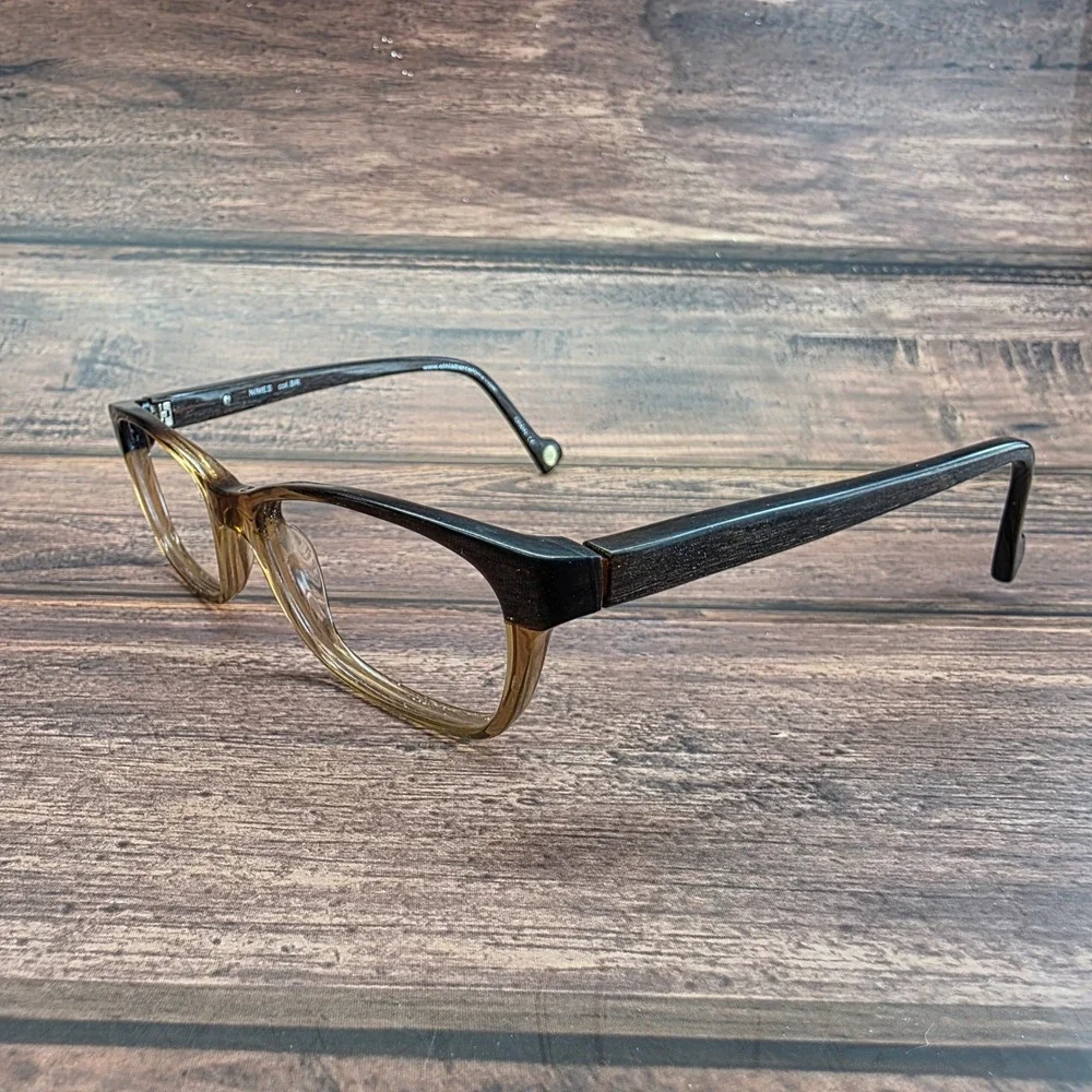 Etnia Barcelona NIMES Brown Gradient Eyeglasses Frames 51-17-135 Spain col.BR